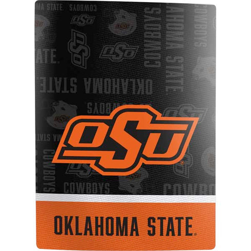 Oklahoma State University Split Jersey PS5 Digital Edition Console Skin